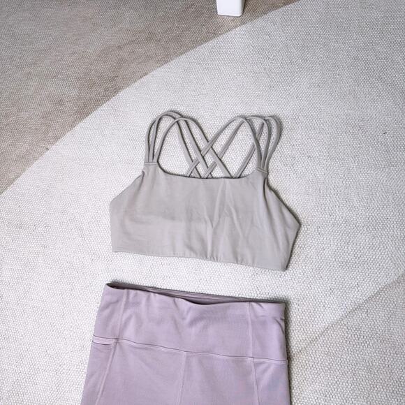 Women's Athleta Sports Bra and Leggings Set Bundle (Pink, S / XS) - Picture 2 of 10